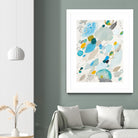 Blue Lightening by Maggie Kleinpeter on GIANT ART - multicolor abstracts; contemporary