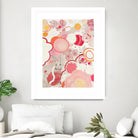 Funny Bunnies Come To The Party by Maggie Kleinpeter on GIANT ART - multicolor abstracts; contemporary