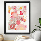Funny Bunnies Come To The Party by Maggie Kleinpeter on GIANT ART - multicolor abstracts; contemporary
