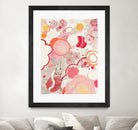 Funny Bunnies Come To The Party by Maggie Kleinpeter on GIANT ART - multicolor abstracts; contemporary