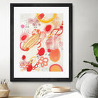 Funnie Bunnies Go To Space by Maggie Kleinpeter on GIANT ART - multicolor abstracts; contemporary