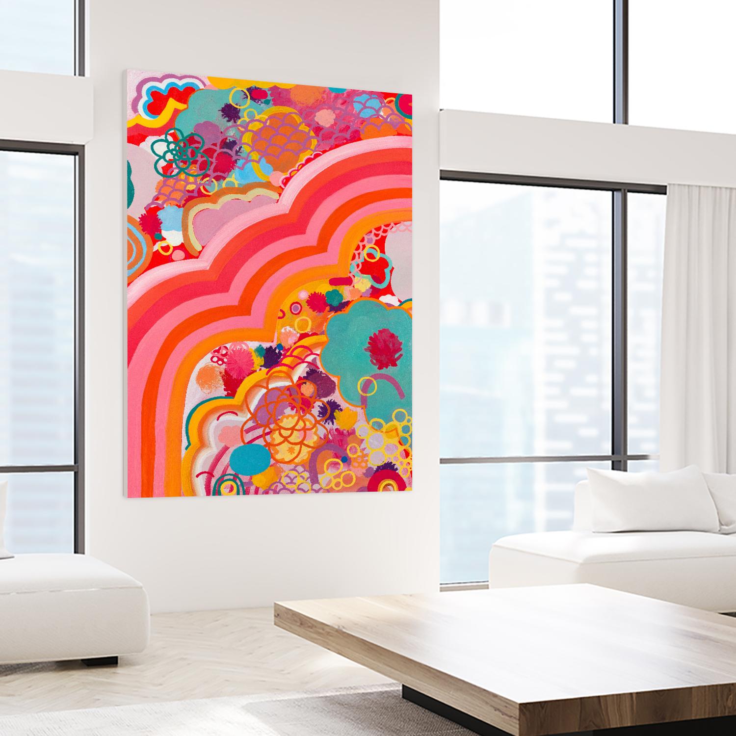Sugar Crash by Maggie Kleinpeter on GIANT ART - multicolor abstracts; contemporary