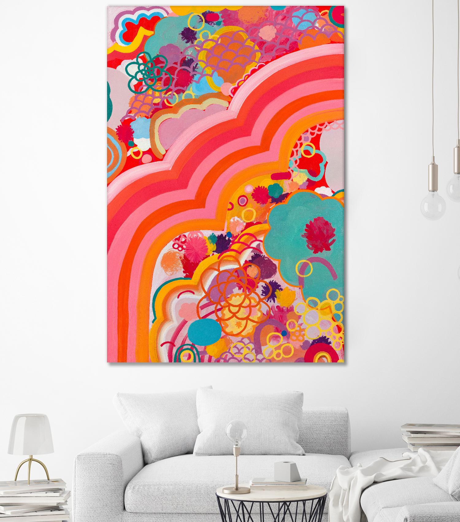 Sugar Crash by Maggie Kleinpeter on GIANT ART - multicolor abstracts; contemporary