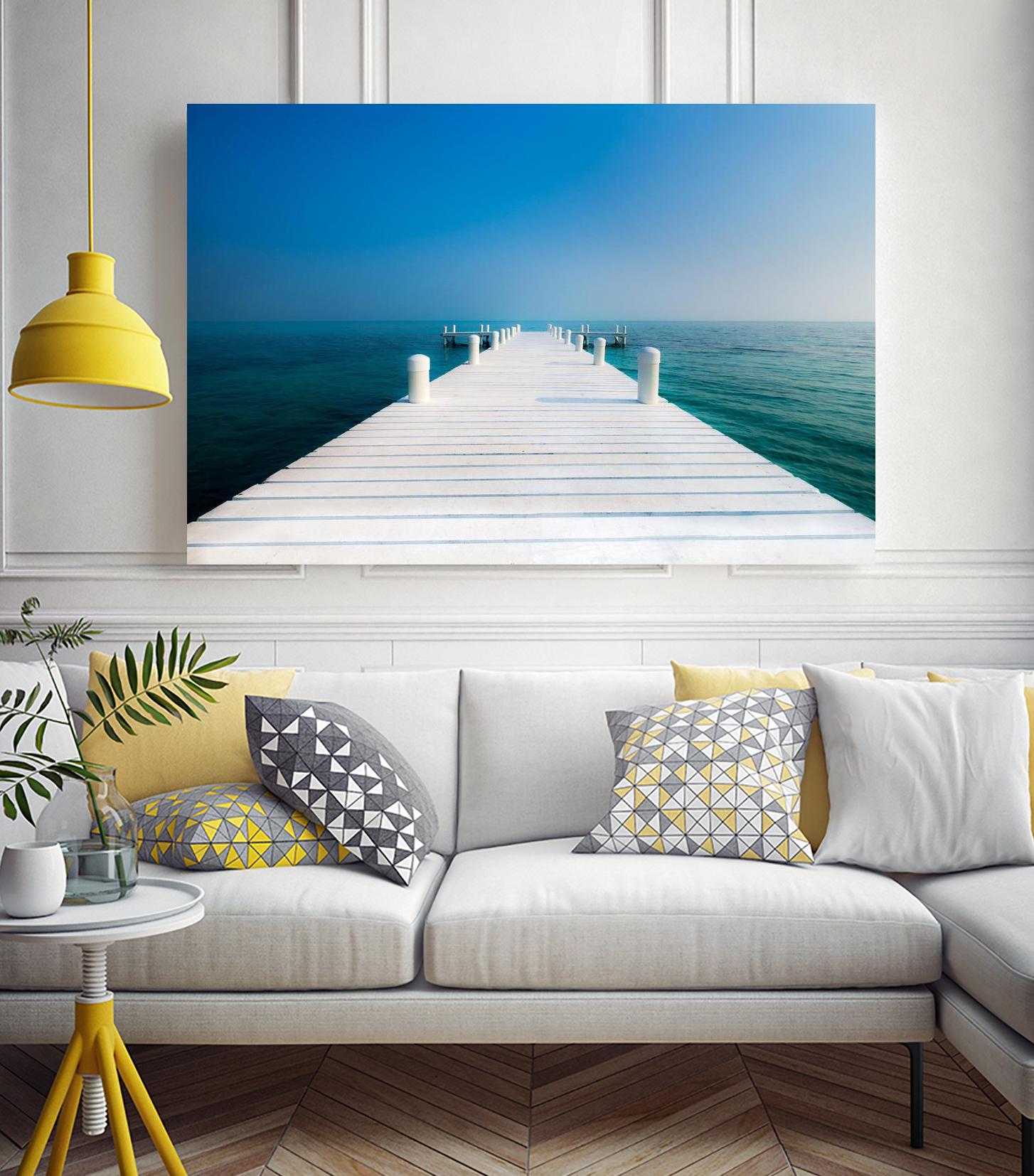 The  Pier by Vladimir Kostka on GIANT ART - multicolor photography; coastal; landscapes