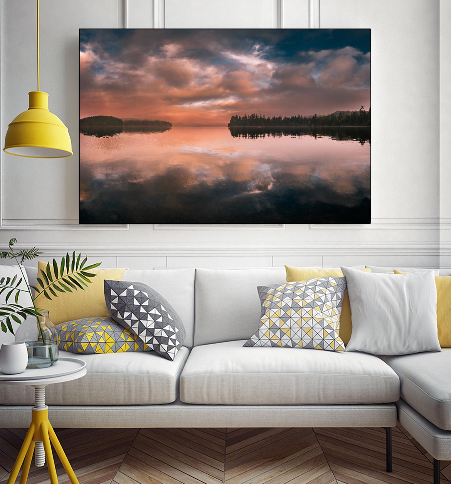 Western Sunset by Vladimir Kostka on GIANT ART - multicolor photography; landscapes