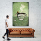 Too Hot by Maja Lindberg on GIANT ART - multicolor urban/pop surrealism; children