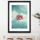 Walking on a Thin Line by Maja Lindberg on GIANT ART - multicolor urban/pop surrealism; children; animals