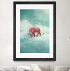 Walking on a Thin Line by Maja Lindberg on GIANT ART - multicolor urban/pop surrealism; children; animals