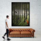 Glade by Maja Lindberg on GIANT ART - multicolor urban/pop surrealism; children; animals