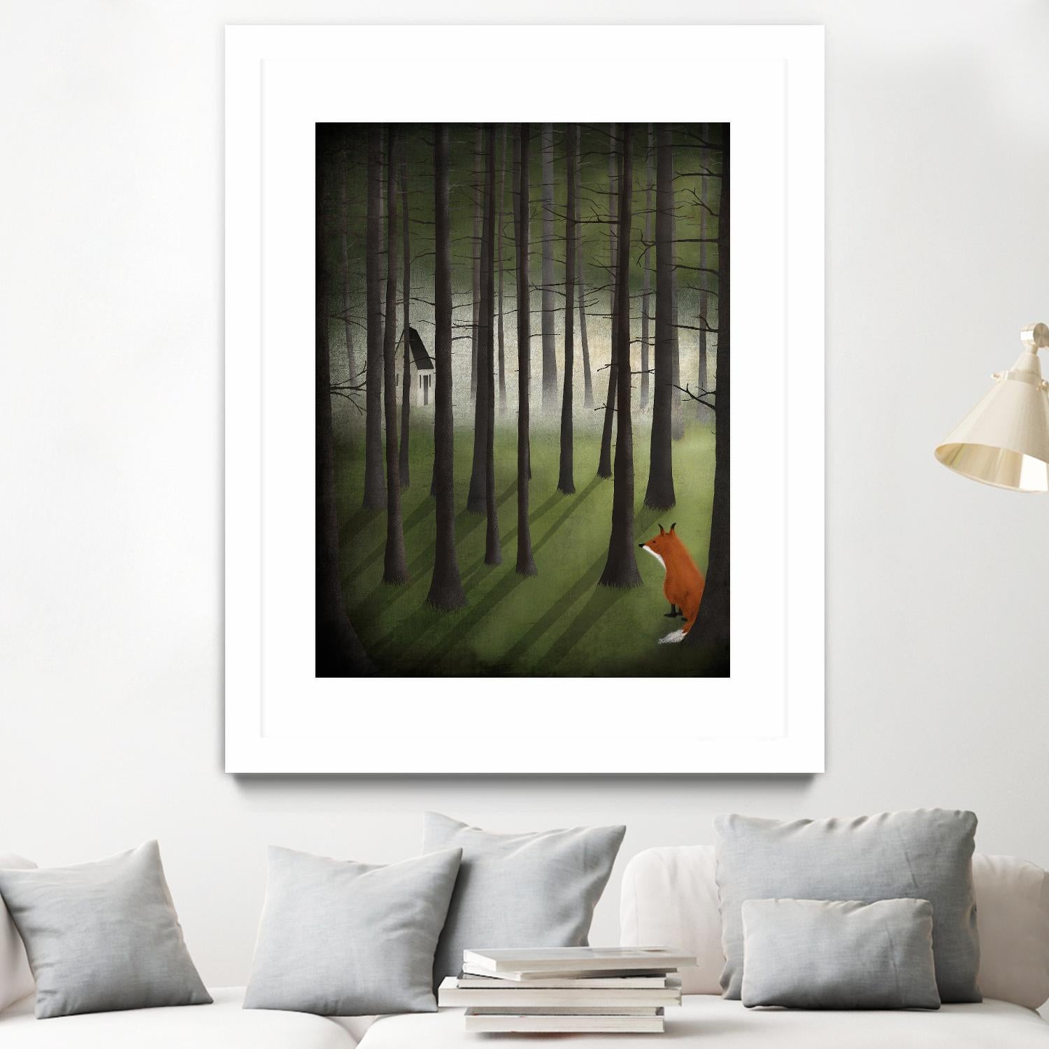 Glade by Maja Lindberg on GIANT ART - multicolor urban/pop surrealism; children; animals