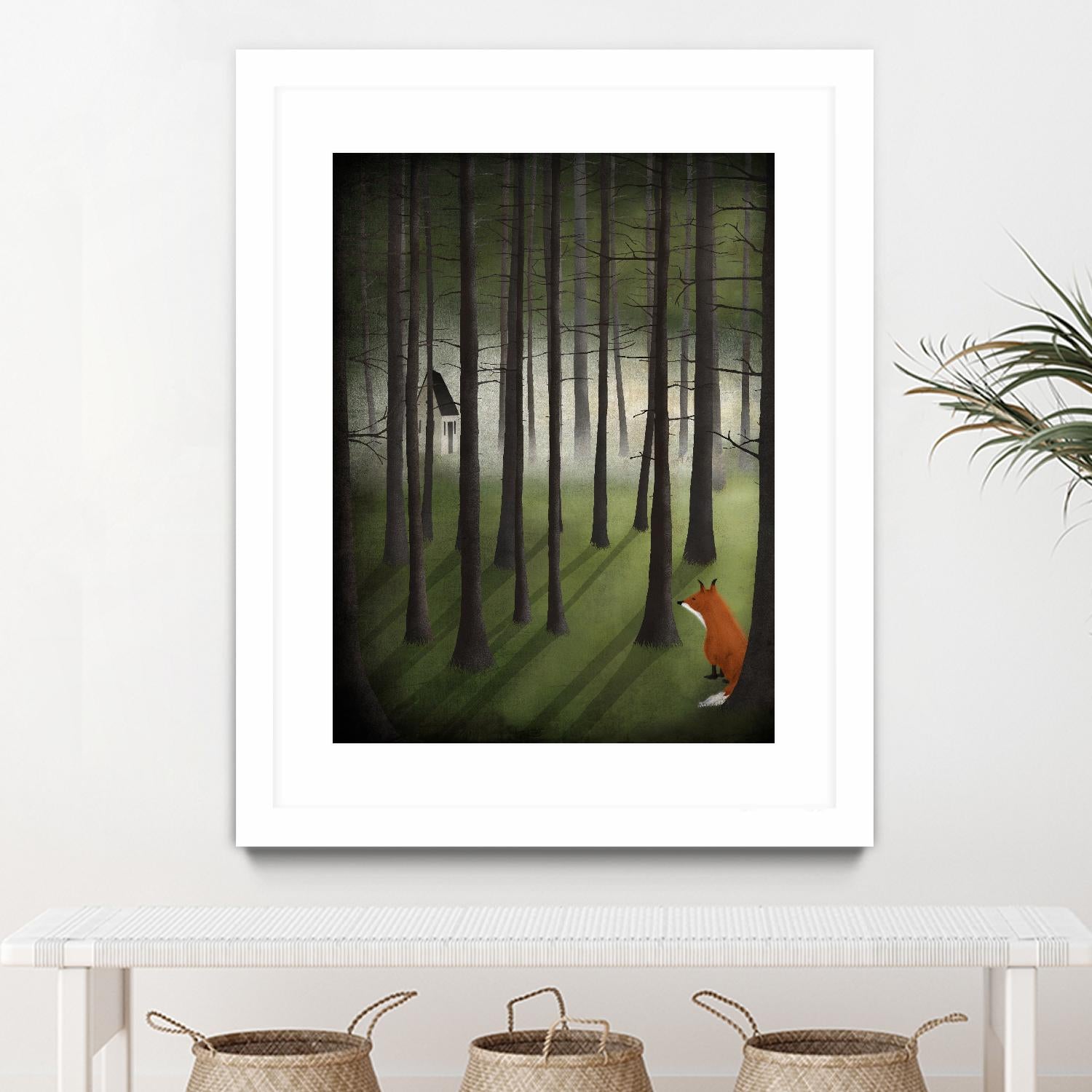 Glade by Maja Lindberg on GIANT ART - multicolor urban/pop surrealism; children; animals