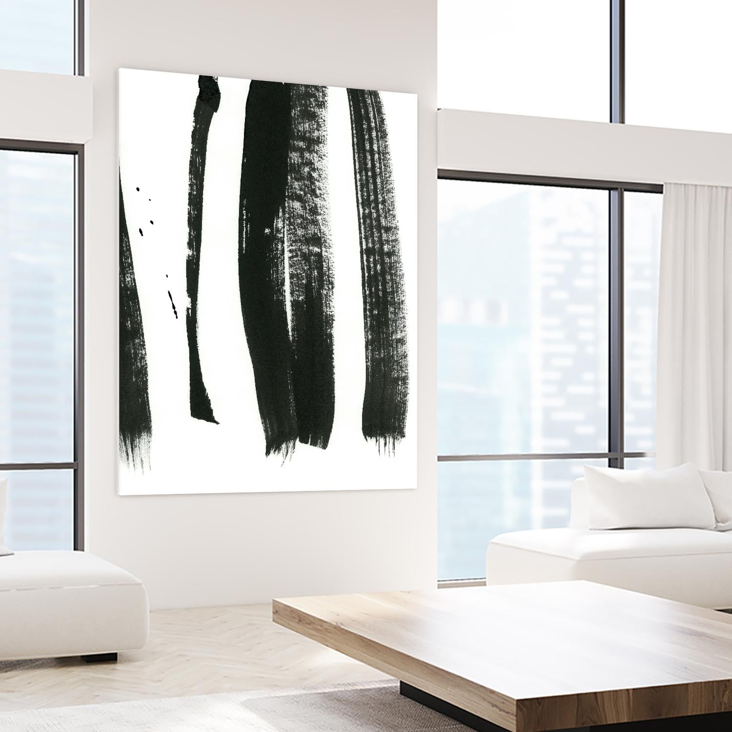 Black on White 3 by Iris Lehnhardt on GIANT ART - multicolor abstracts; contemporary