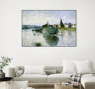 The Seine at Lavacourt by Claude Monet on GIANT ART - landscapes landscapes