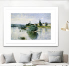 The Seine at Lavacourt by Claude Monet on GIANT ART - masters landscapes