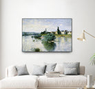 The Seine at Lavacourt by Claude Monet on GIANT ART - landscapes landscapes
