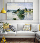 The Seine at Lavacourt by Claude Monet on GIANT ART - landscapes landscapes