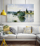 The Seine at Lavacourt by Claude Monet on GIANT ART - landscapes landscapes
