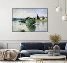 The Seine at Lavacourt by Claude Monet on GIANT ART - landscapes landscapes