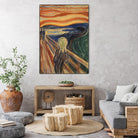 The Scream by Edvard Munch on GIANT ART - multicolor museum; figurative