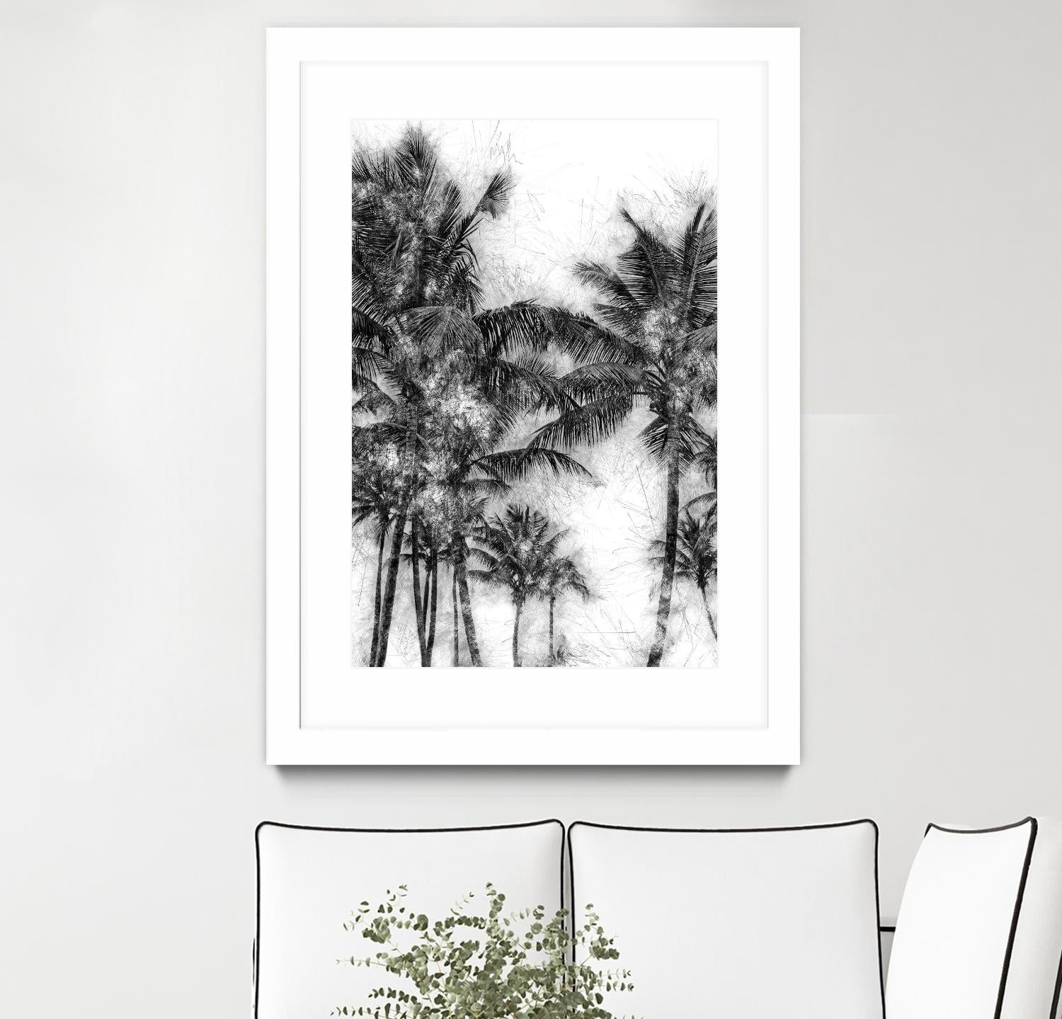 Dorado Palms 1 by Golie Miamee on GIANT ART - multicolor photography; landscapes