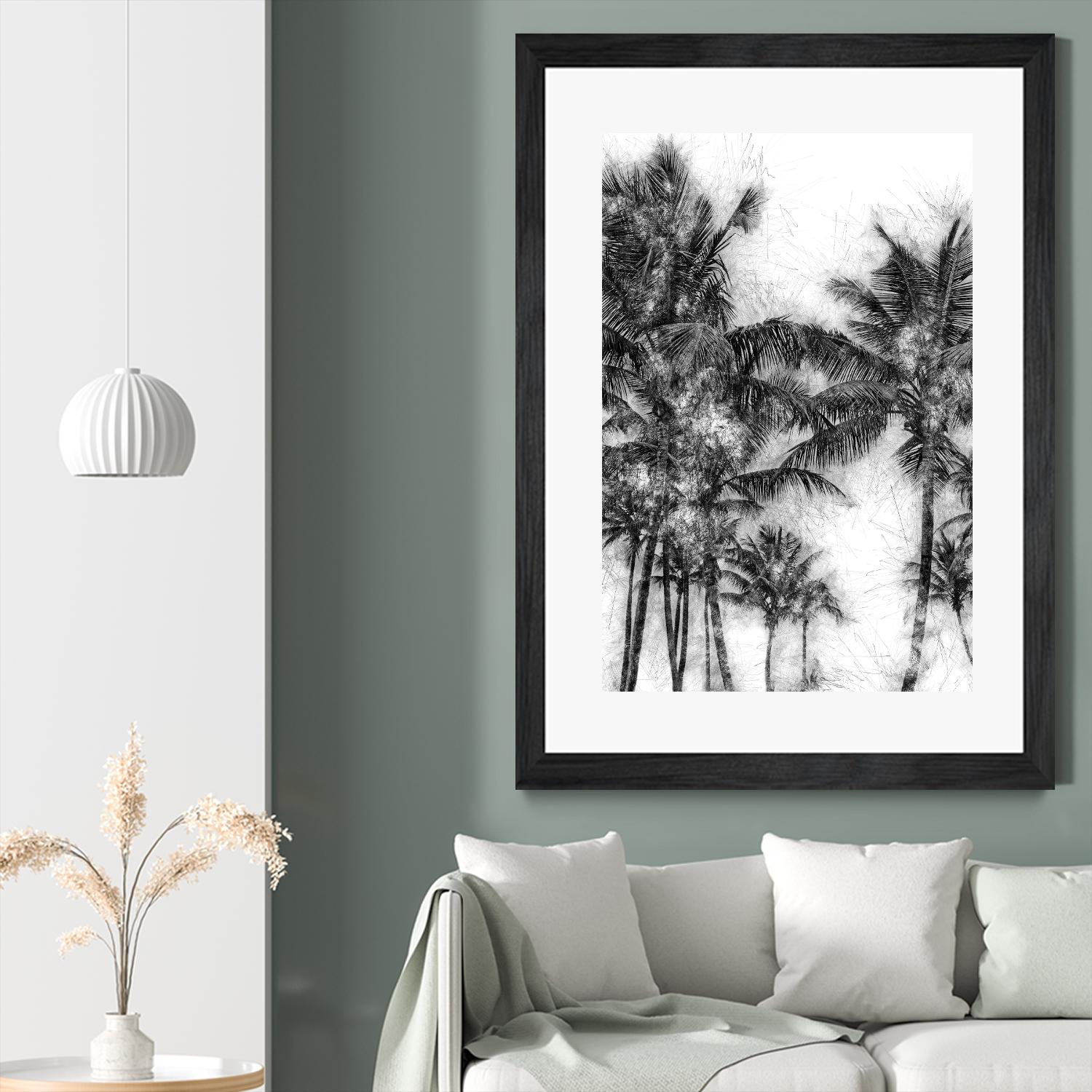 Dorado Palms 1 by Golie Miamee on GIANT ART - multicolor photography; landscapes