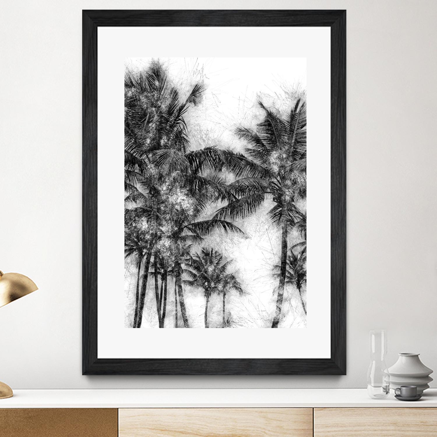 Dorado Palms 1 by Golie Miamee on GIANT ART - multicolor photography; landscapes