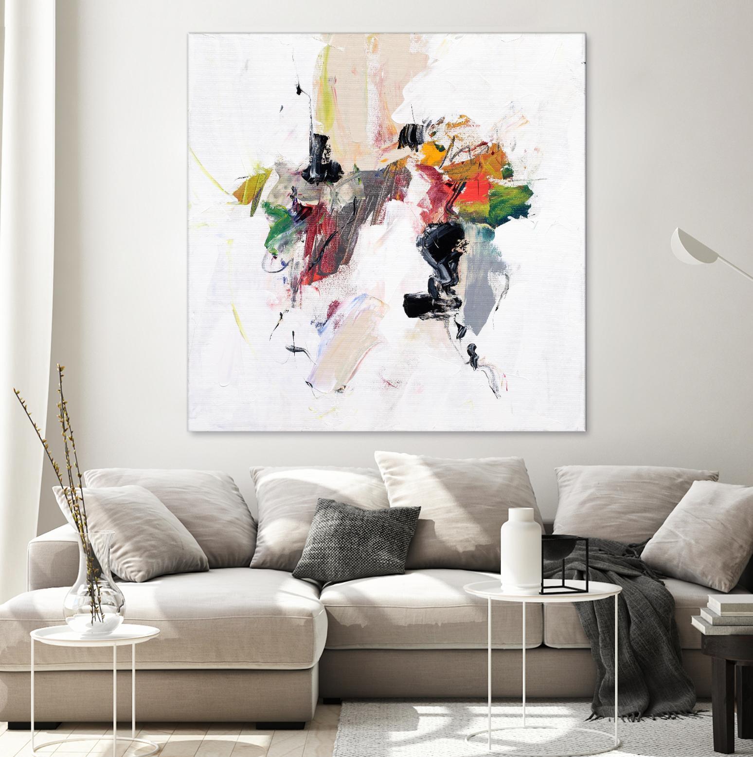 Go for It by Suzanne McCourt on GIANT ART - multi abstracts, contemporary 