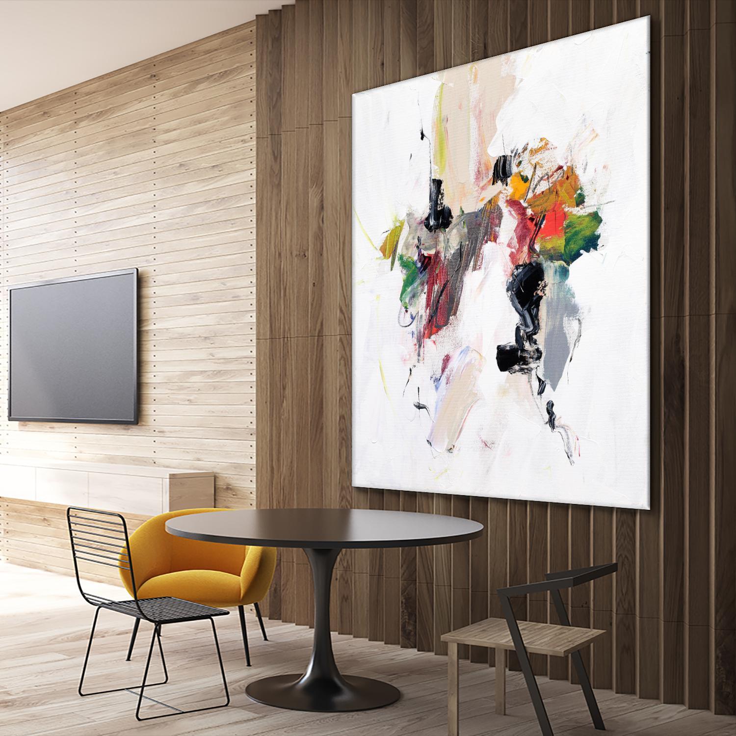 Go for It by Suzanne McCourt on GIANT ART - multi abstracts, contemporary 