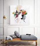 Go for It by Suzanne McCourt on GIANT ART - orange abstracts, contemporary 