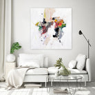 Go for It by Suzanne McCourt on GIANT ART - orange abstracts, contemporary 