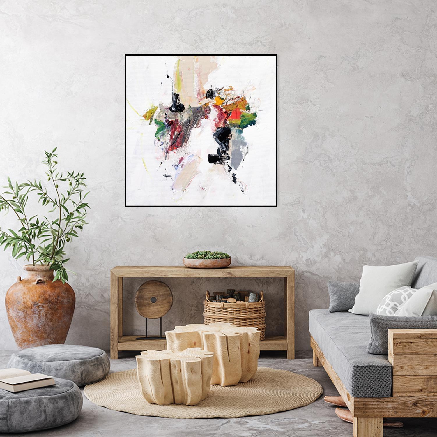 Go for It by Suzanne McCourt on GIANT ART - multi abstracts, contemporary 