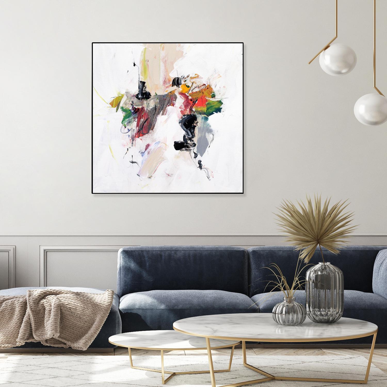 Go for It by Suzanne McCourt on GIANT ART - multi abstracts, contemporary 