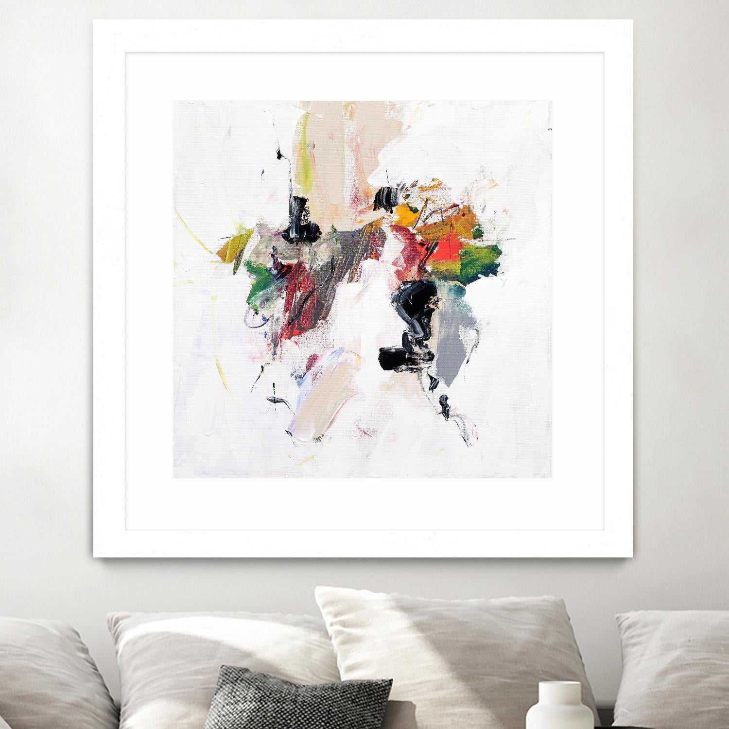 Go for It by Suzanne McCourt on GIANT ART - multi abstracts, contemporary 