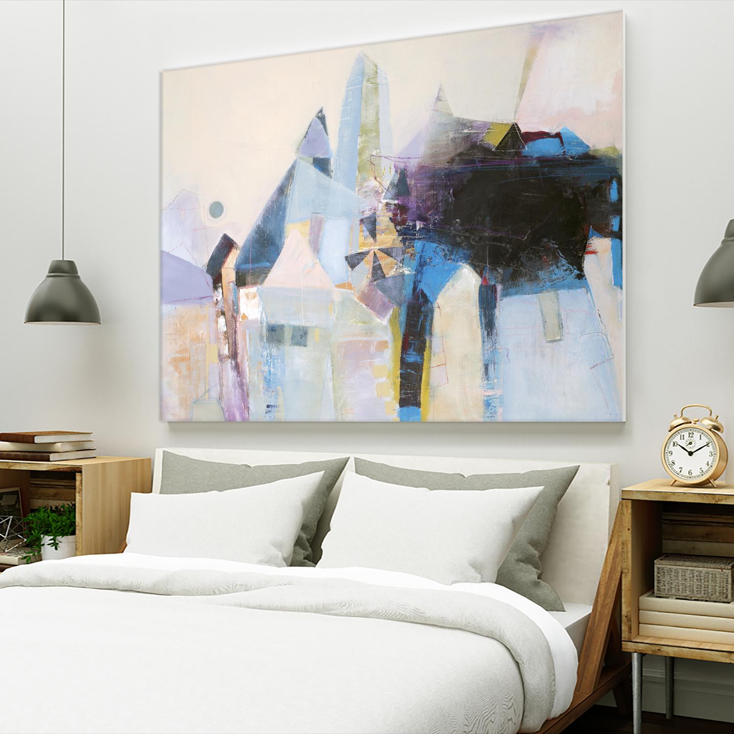 Spinning Mill 1 by Design Fabrikken on GIANT ART - multi abstracts, contemporary, landscapes, cityscapes