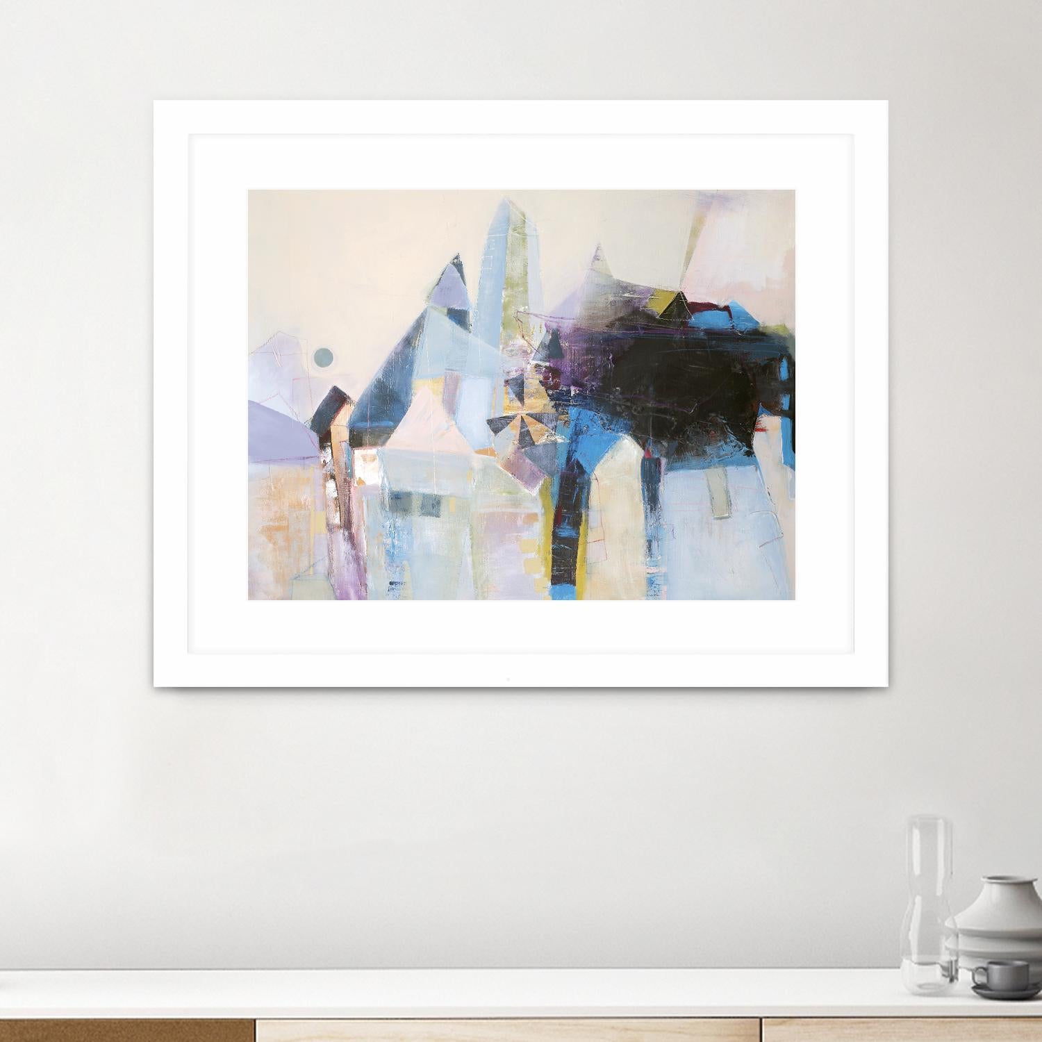 Spinning Mill 1 by Design Fabrikken on GIANT ART - multi abstracts, contemporary, landscapes, cityscapes