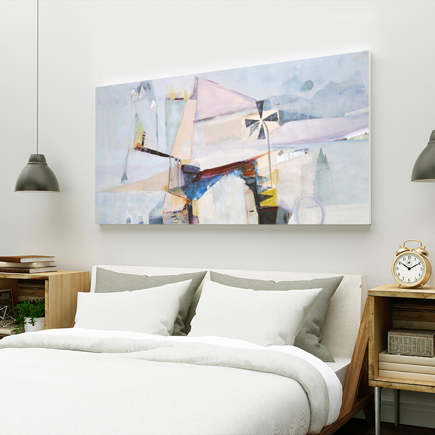 Spinning Mill 2 by Design Fabrikken on GIANT ART - multi abstracts, contemporary, landscapes, cityscapes