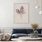 Botanica 3 by Design Fabrikken on GIANT ART - pink floral/still life, botanical, leaves