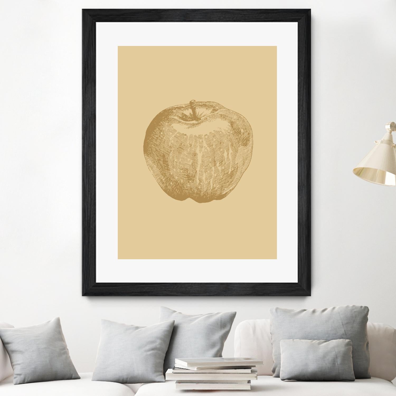 Botanica 4 by Design Fabrikken on GIANT ART - yellow floral/still life, botanical, fruit