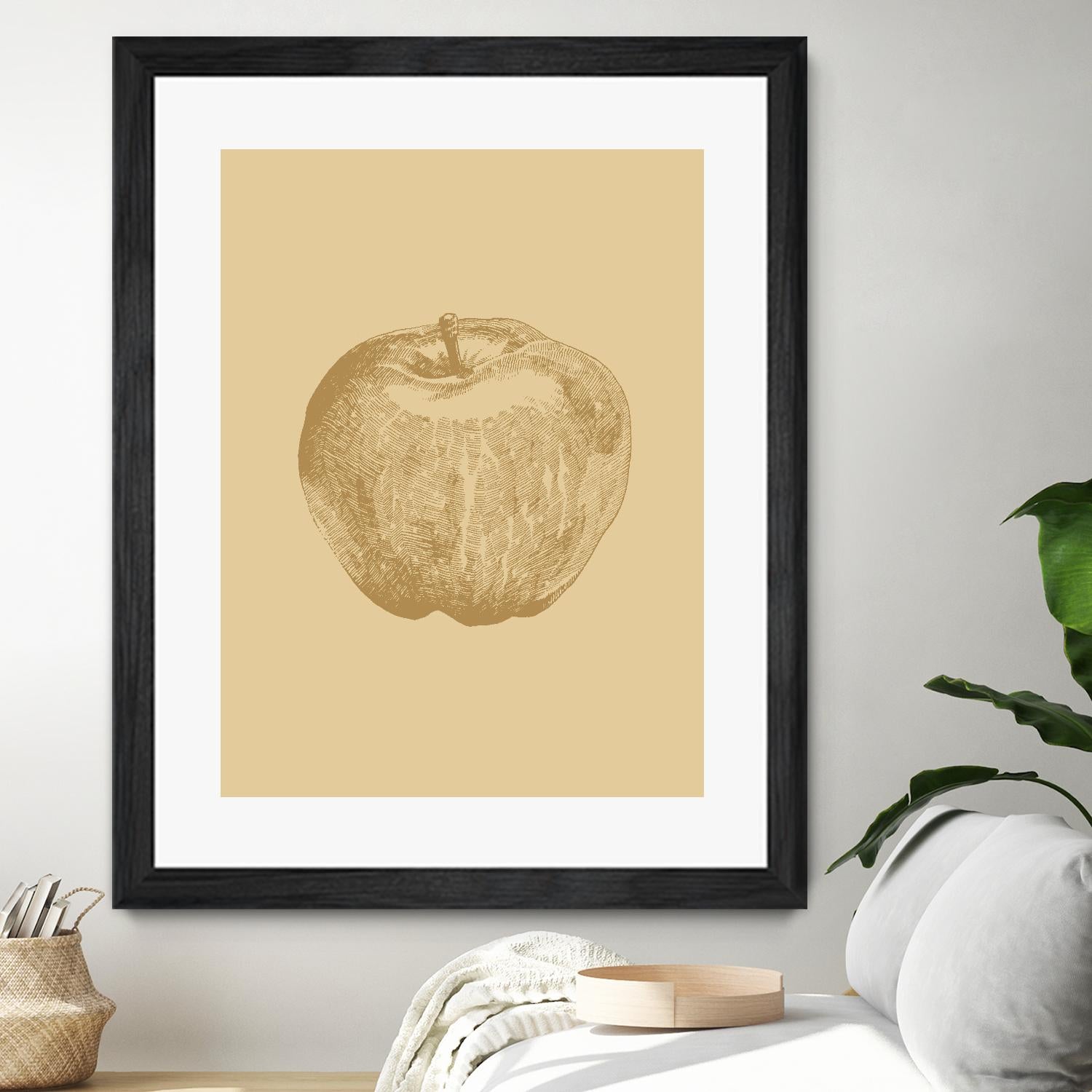 Botanica 4 by Design Fabrikken on GIANT ART - yellow floral/still life, botanical, fruit
