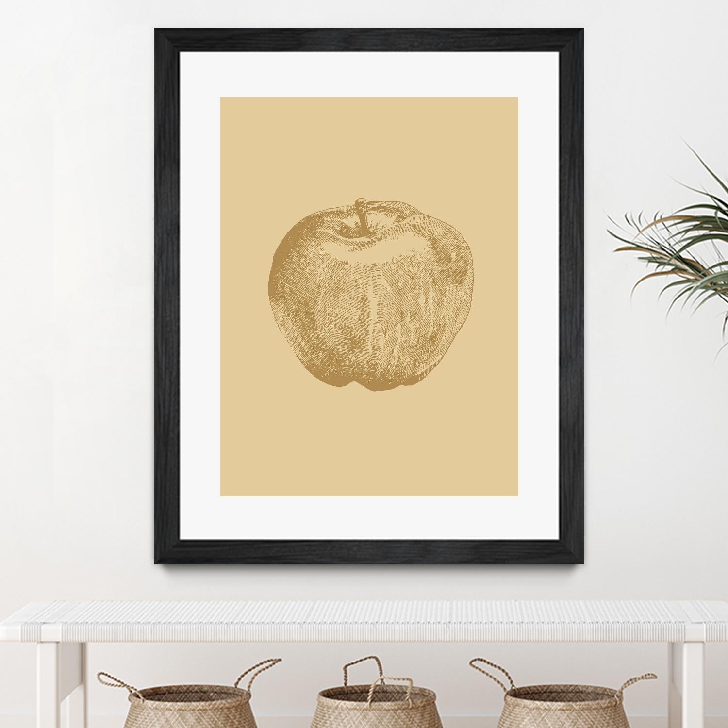 Botanica 4 by Design Fabrikken on GIANT ART - yellow floral/still life, botanical, fruit