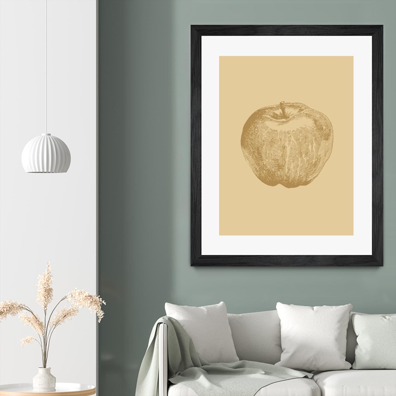 Botanica 4 by Design Fabrikken on GIANT ART - yellow floral/still life, botanical, fruit