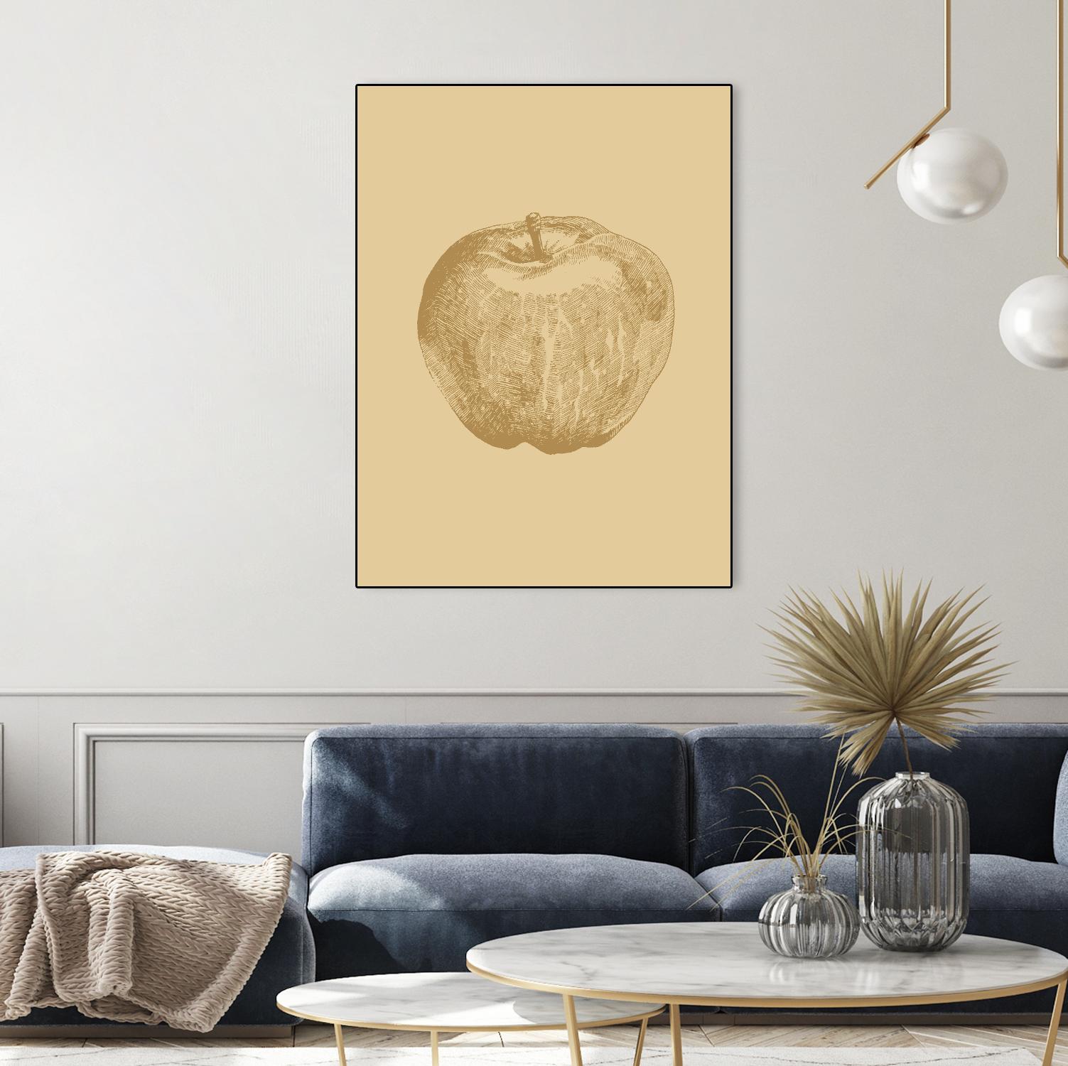 Botanica 4 by Design Fabrikken on GIANT ART - yellow floral/still life, botanical, fruit