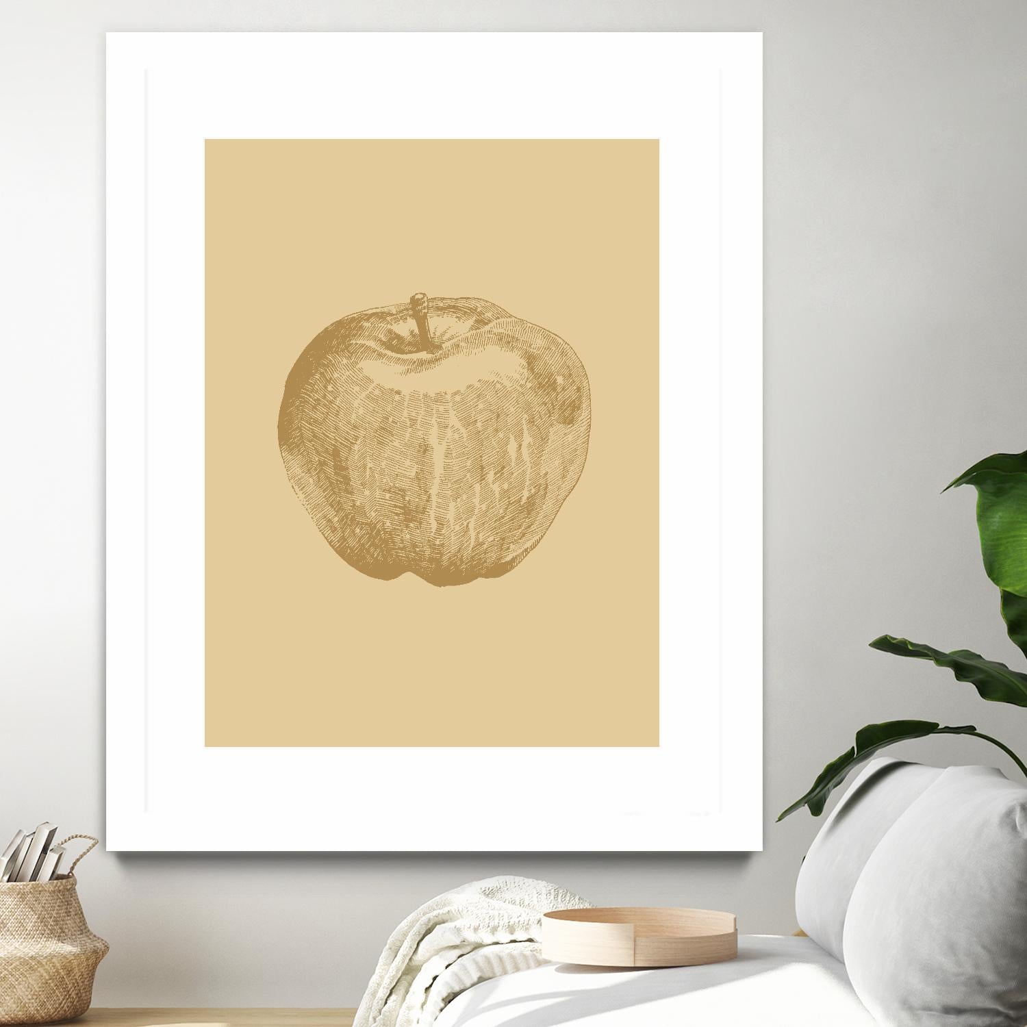 Botanica 4 by Design Fabrikken on GIANT ART - yellow floral/still life, botanical, fruit