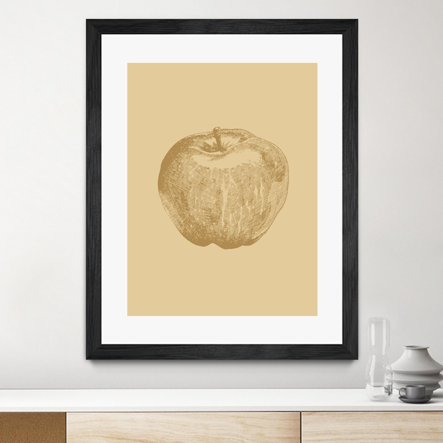 Botanica 4 by Design Fabrikken on GIANT ART - yellow floral/still life, botanical, fruit