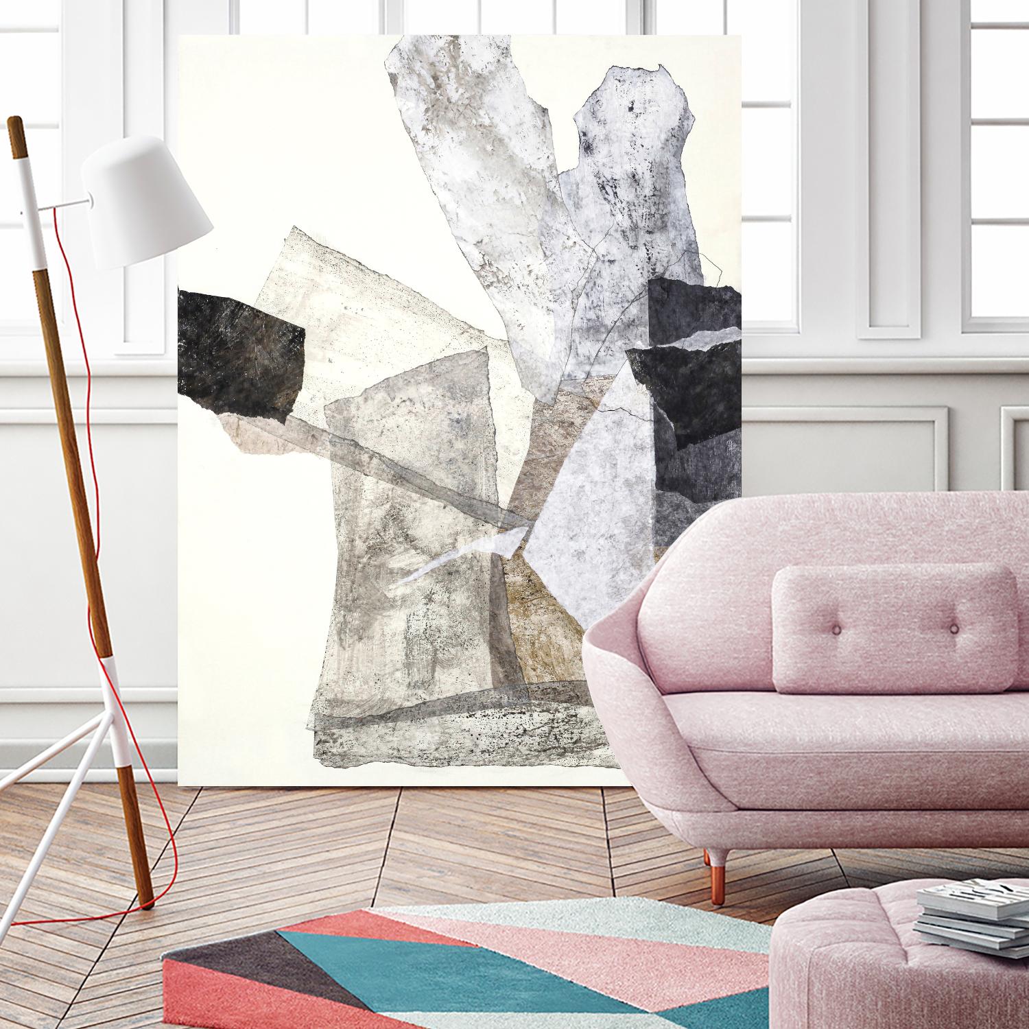 Organza 1 by Design Fabrikken on GIANT ART - multi abstracts, minimalist