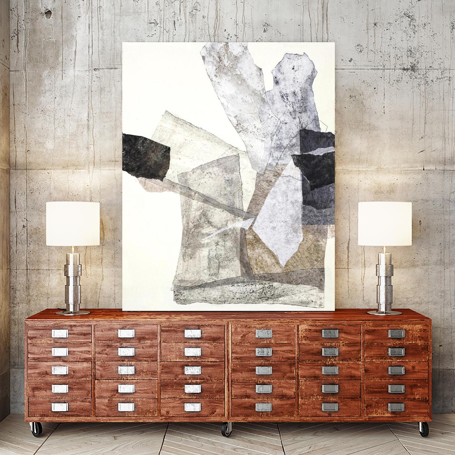 Organza 1 by Design Fabrikken on GIANT ART - multi abstracts, minimalist