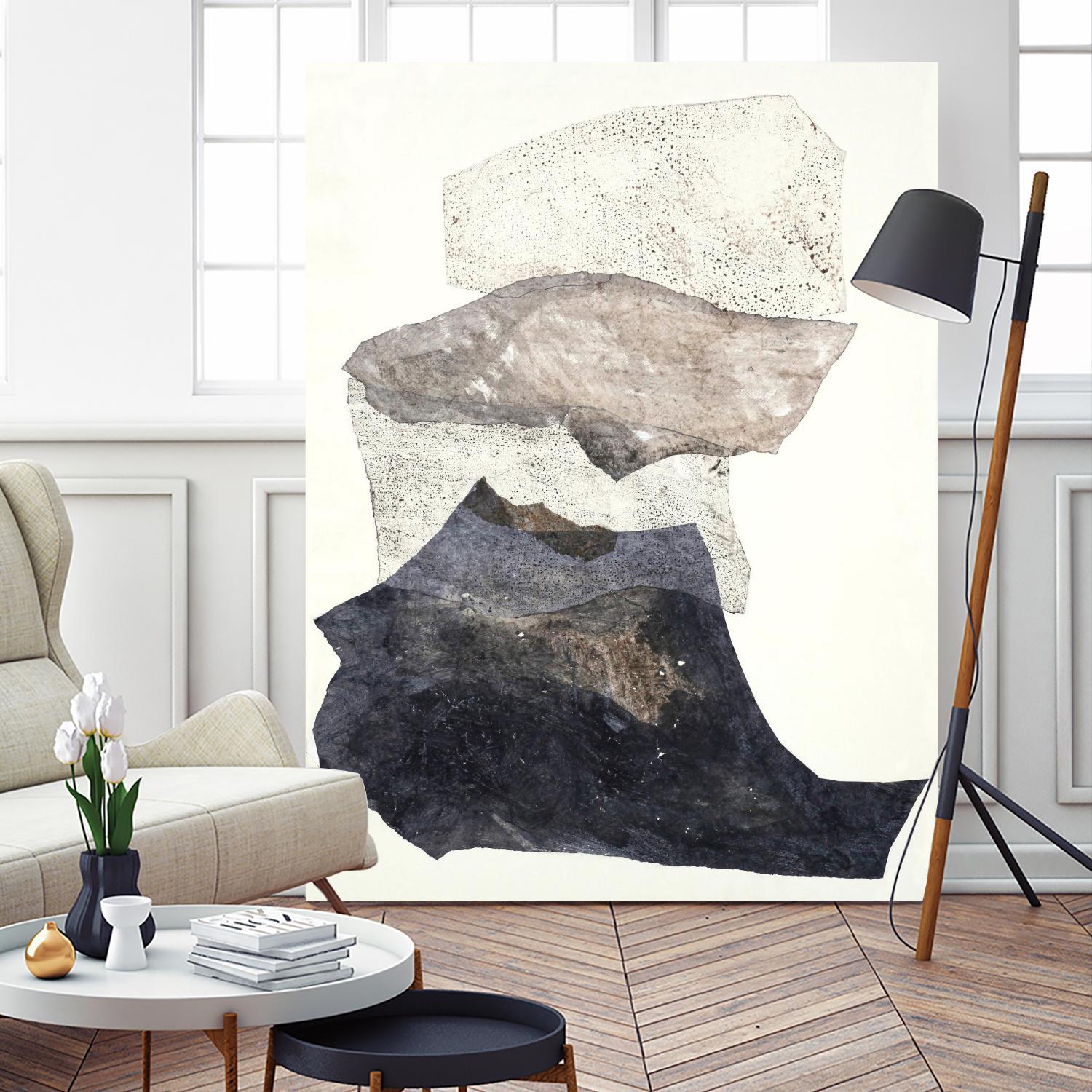 Organza 3 by Design Fabrikken on GIANT ART - multi abstracts, minimalist 