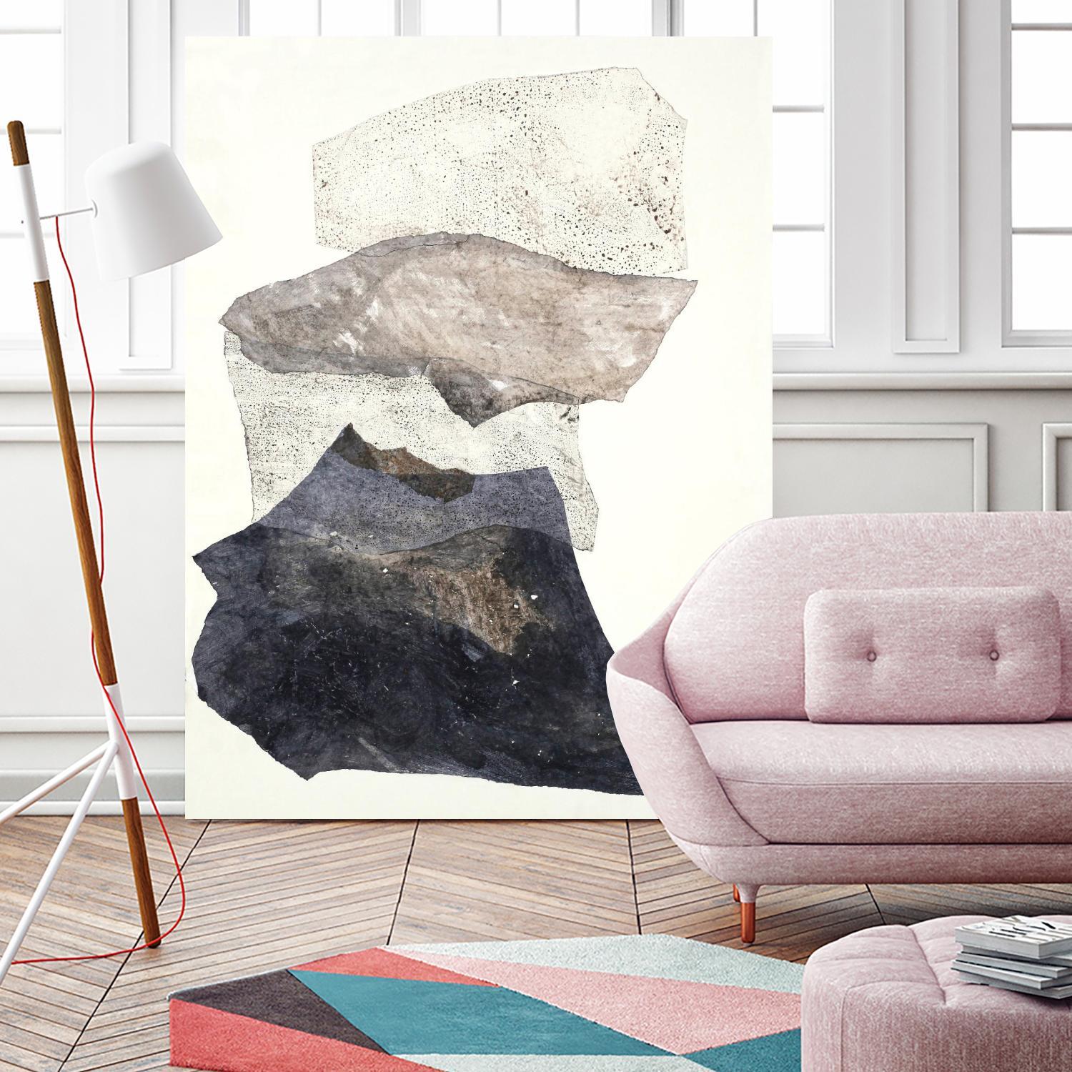 Organza 3 by Design Fabrikken on GIANT ART - multi abstracts, minimalist 