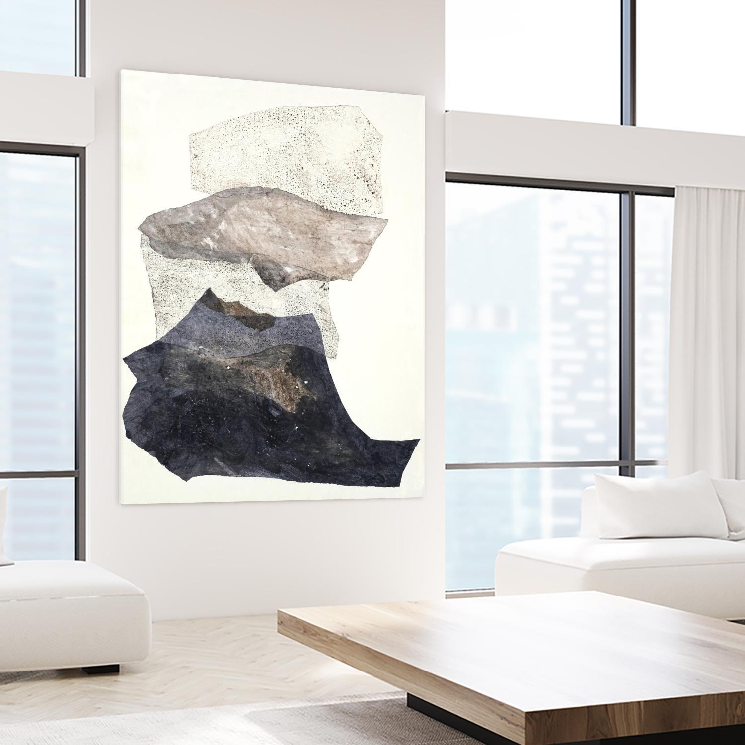 Organza 3 by Design Fabrikken on GIANT ART - multi abstracts, minimalist 