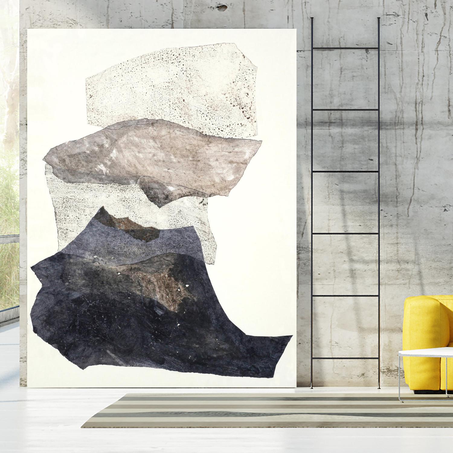 Organza 3 by Design Fabrikken on GIANT ART - multi abstracts, minimalist 
